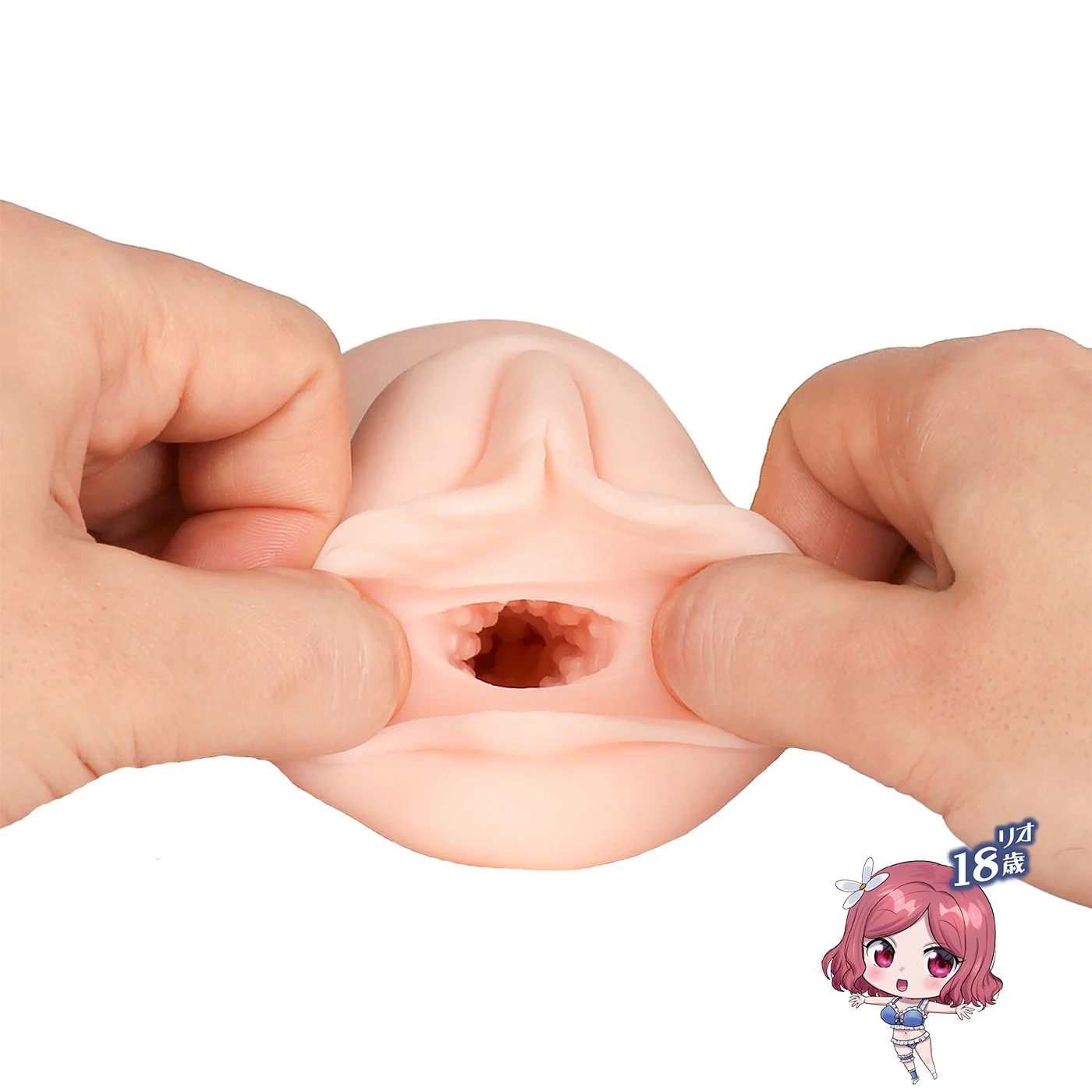 Seiraku Toys – The Three Ages Masturbator – Peach
