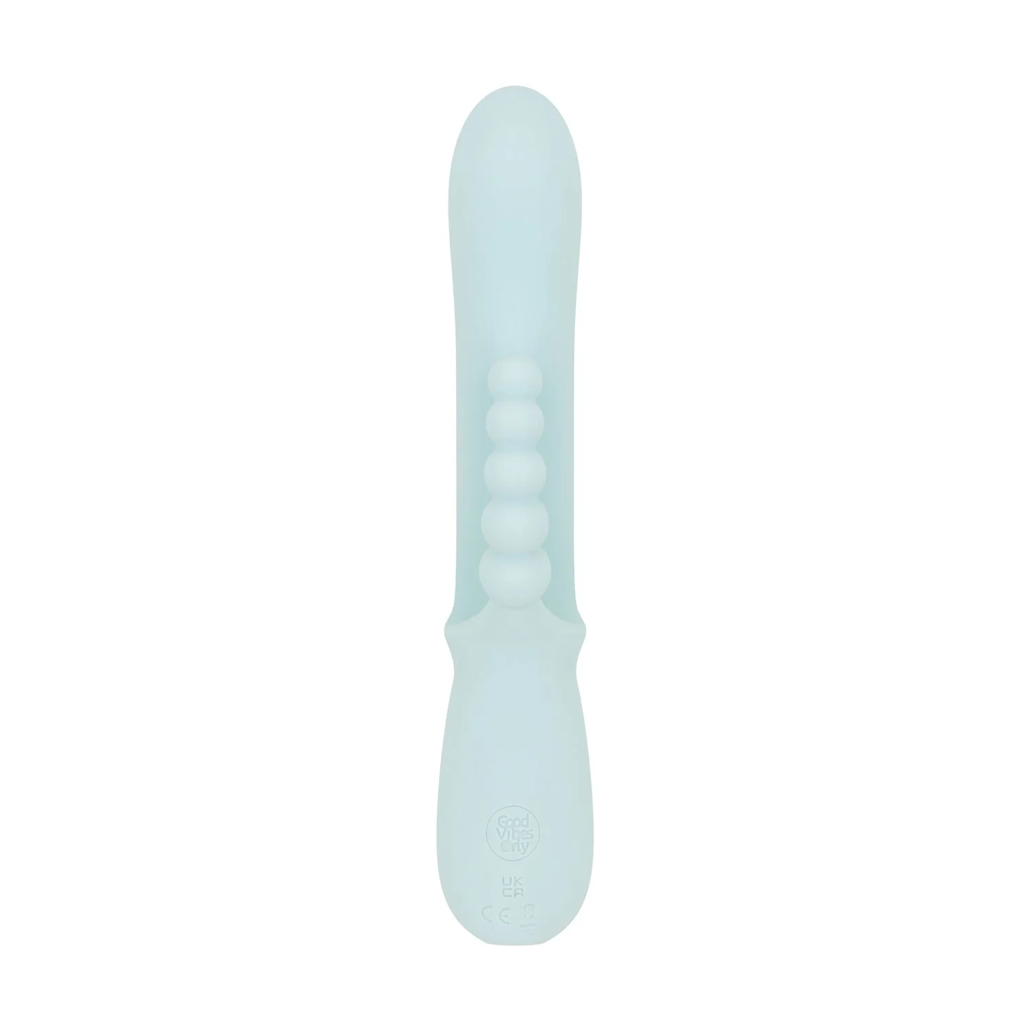 Good Vibes Only - Triple Stimulation Vibe - Soft Silicone - Blauw