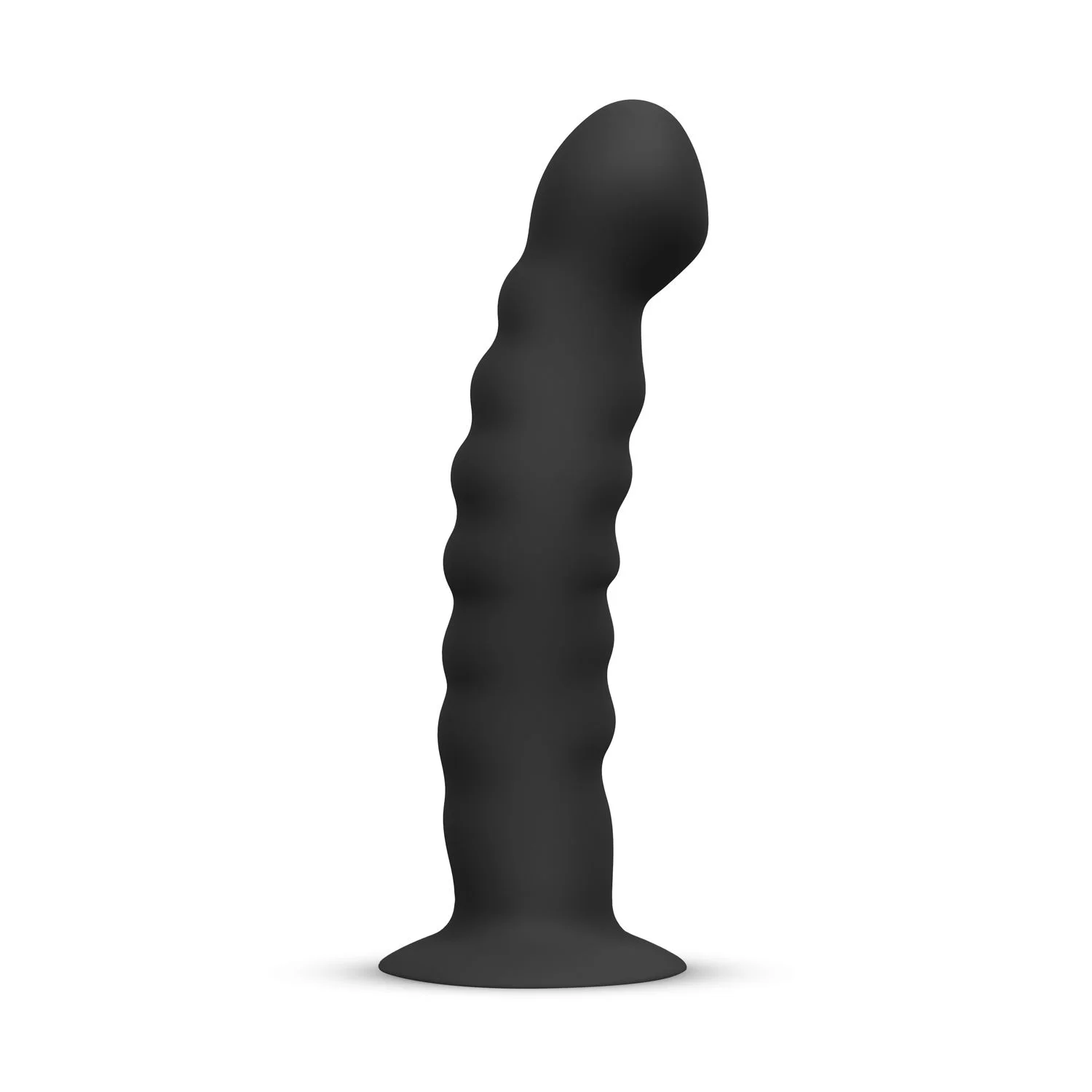 Fetish - Siliconen Strap-On - Gebogen