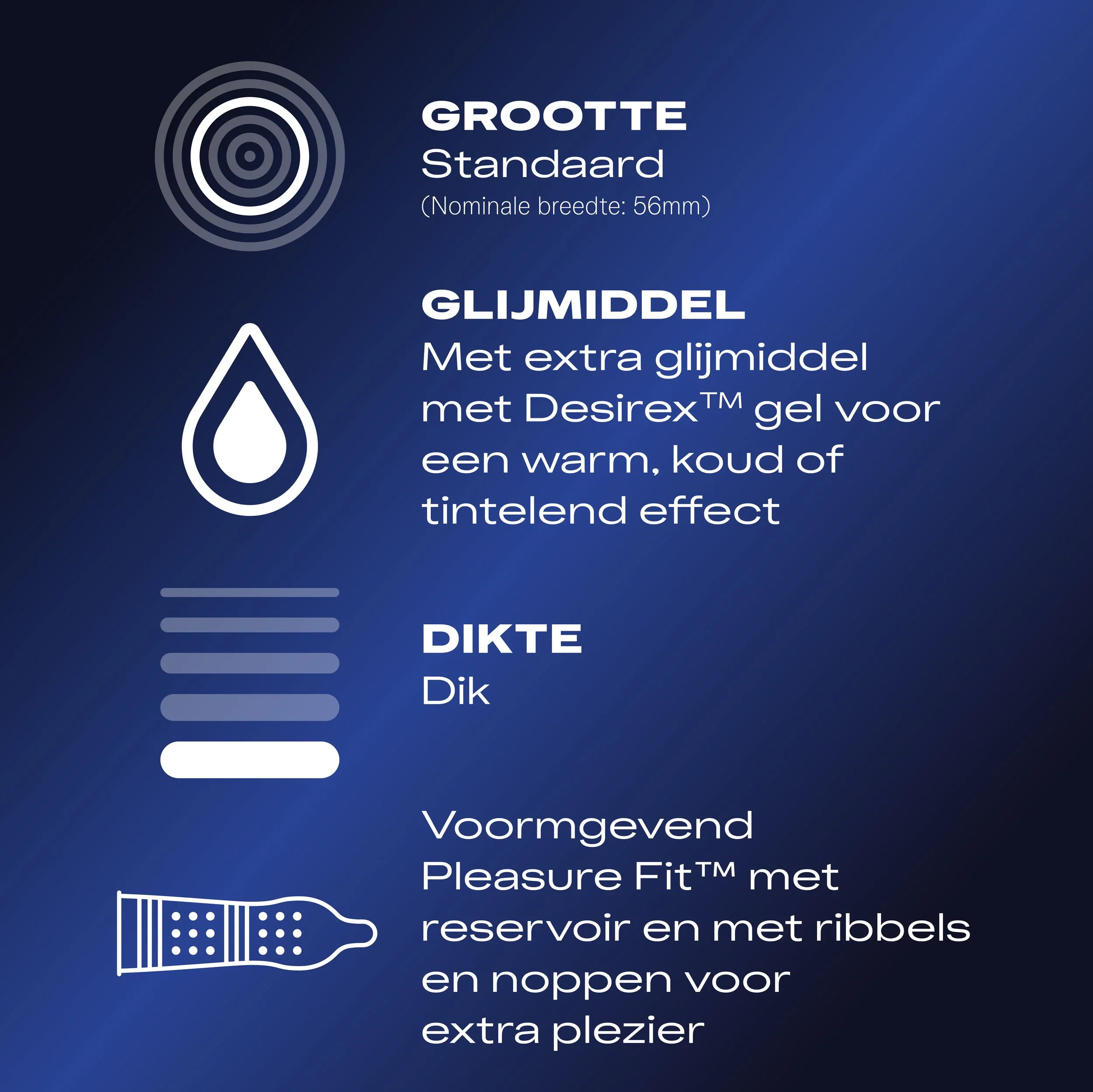 Durex Condooms Orgasm Intense - 10 stuks