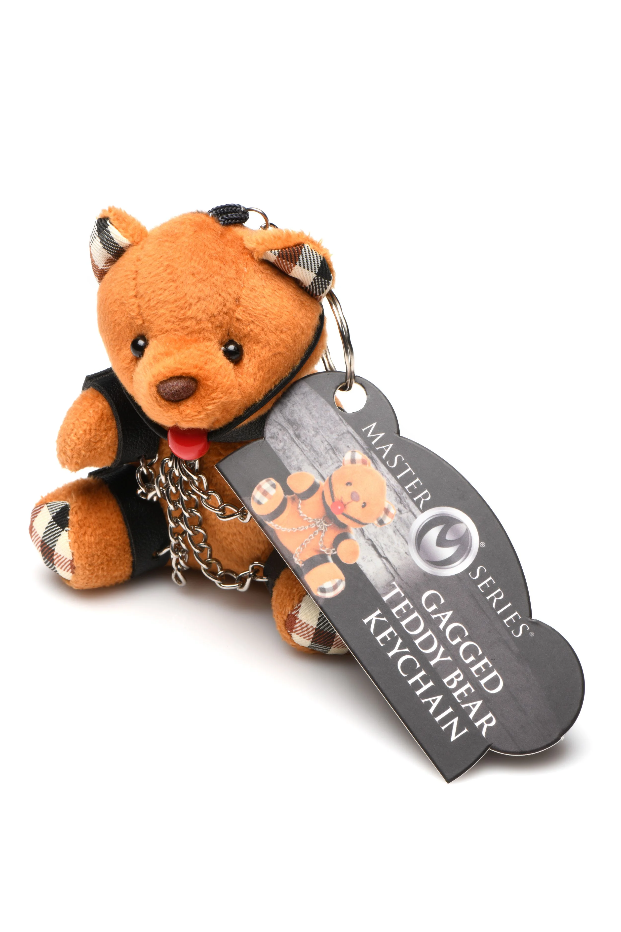 Master Series - Gagged Teddy Bear Sleutelhanger