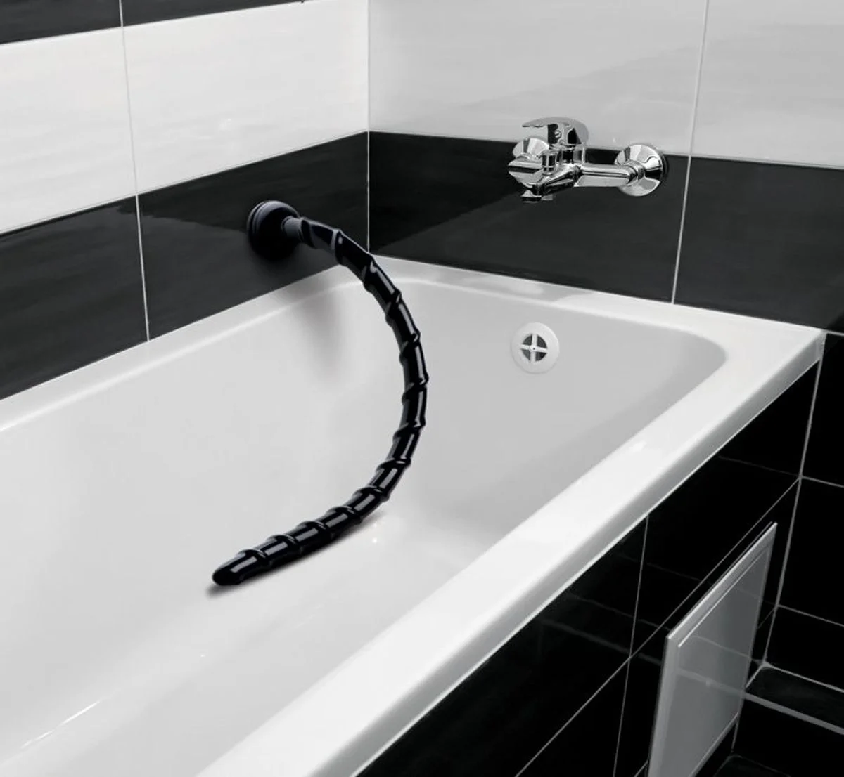 Swirl Thin Anal Snake Anaaldildo - 45 cm